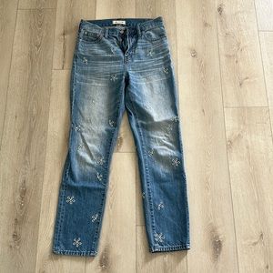 Madewell daisy jeans